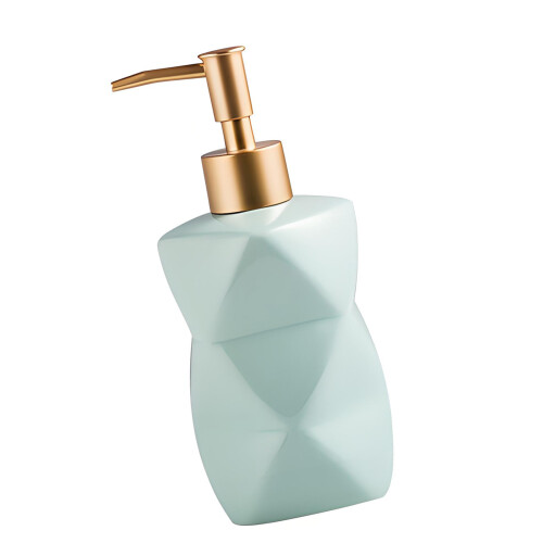 Elegances Ceramic Pump Container High Density Ideal-Light Green