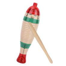 2-Pack Wooden Scraper Guiro for Children