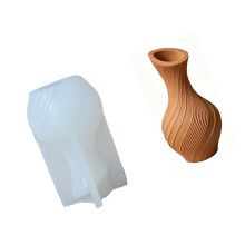 Vases Resin Mold Jewelry Jar Silicone Mould for Epoxy Resin