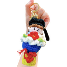 Klein geborduurd diploma GLB-ornament Mooie verrassing-Diepblauw