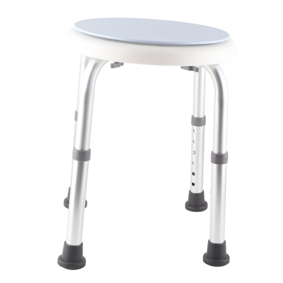 Adjustable Round Shower Seat 360 Swivel