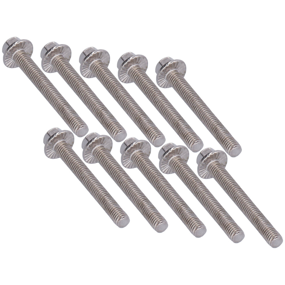 M5x10-40mm 304 Flange Hex Bolts 10