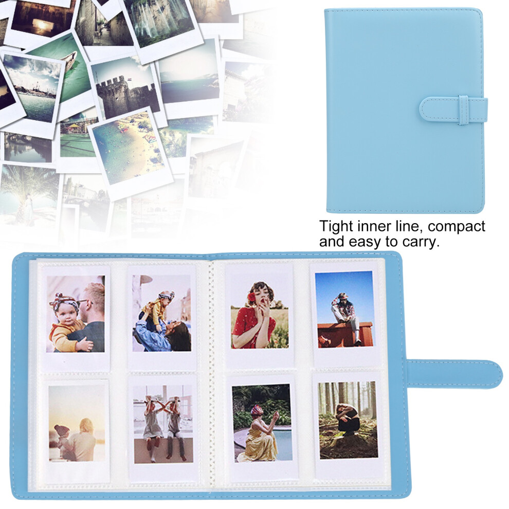 Pu Leather 128 Slot Photo Album Book 7790334107478