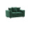 Furniture 786 Plush Velvet 3+2 Seater Sofa Set Green 3