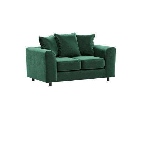 Furniture 786 Plush Velvet 3+2 Seater Sofa Set Green 2