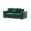 Furniture 786 Plush Velvet 3+2 Seater Sofa Set Green 2