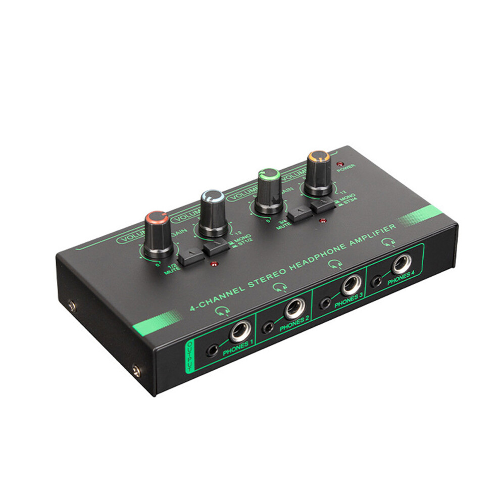 4/6Way Headphone Amplifiers 3.5Mm/6.35Mm Jacks Individual-4 Way 7751001547898