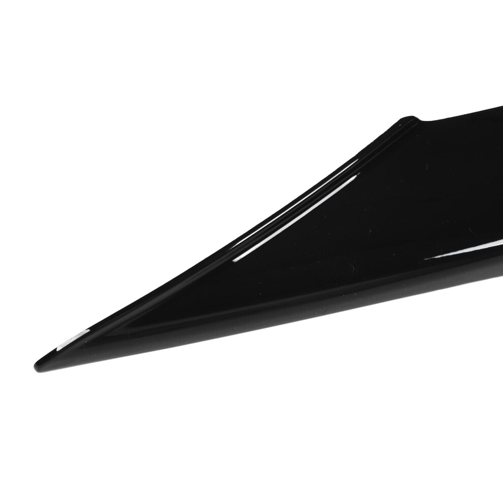 2Pcs Glossy Bumper Lip Spoiler E92 E93 Black 7340572896094