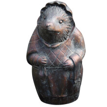 Adorno de conejo de resina, estatua de jardín, decoración de Pascua