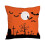 Housse de coussin QISIWOLE Halloween 45 x 45 cm 1