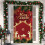 Capa de porta natalina 78x35 polegadas Decoração divertida de Natal 1