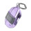 Headphone Flexible Sleeve Housing-transparent lavender 1