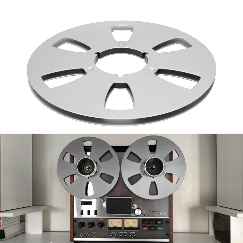 1/4 Tape 10.5 Inch Reel Aluminium Empty 7340572911193