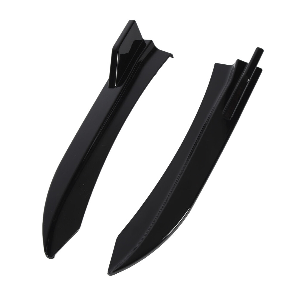 Glossy Rear Spoiler Splitter For Bmw F30 F31 Black 7340572851772