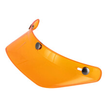 Pare-soleil à bord de casque de moto ABS PC coupe-vent à-ambre