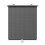 Foldable Windshield Sun Protector Metal Support-Black 45 125cm 1