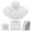 TABLZONE White Ceramic Teapot Lid Cover 3