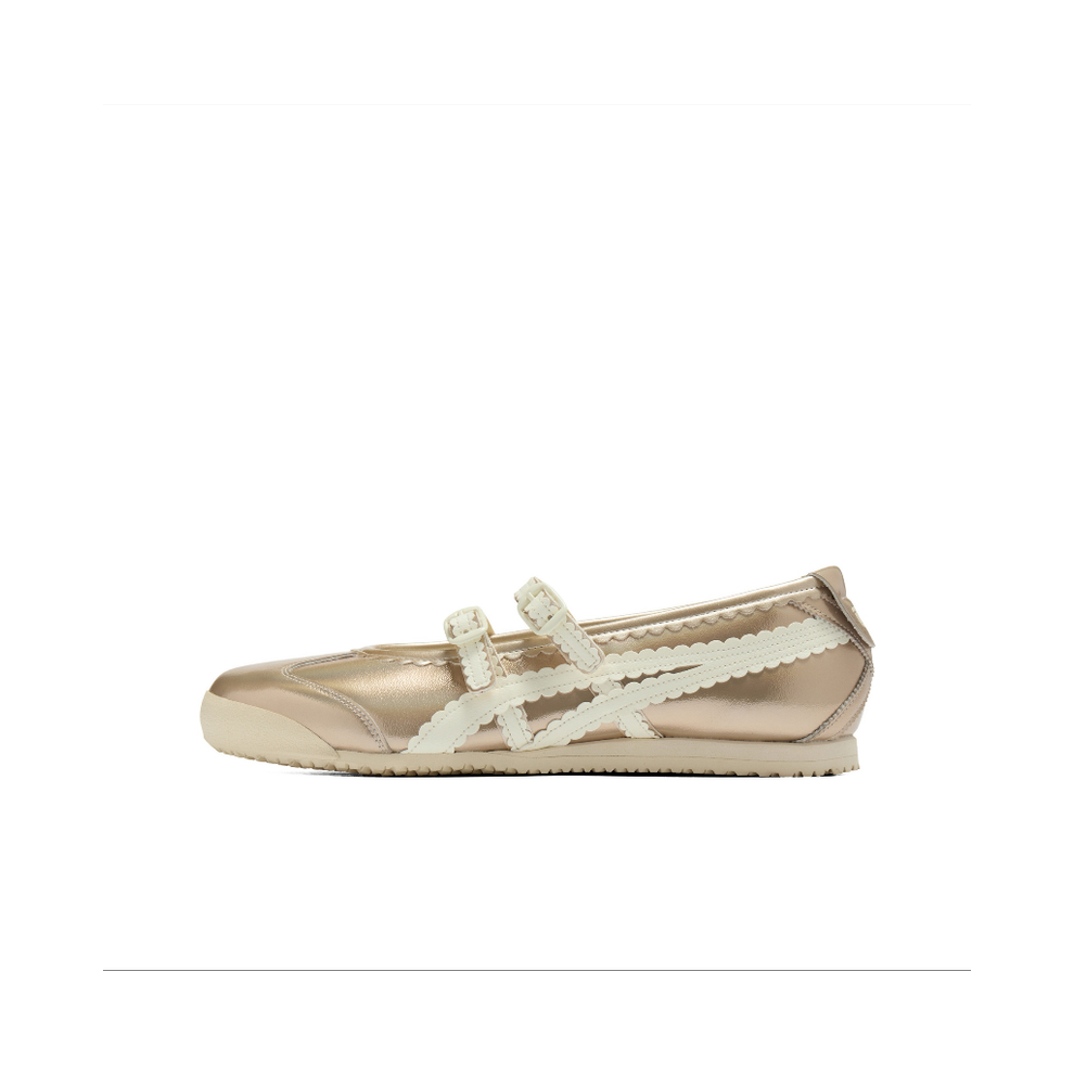 (Gold, EU39.5) Women's Mexican 66 TGRS Ballet Mary Jane Casual Shoes