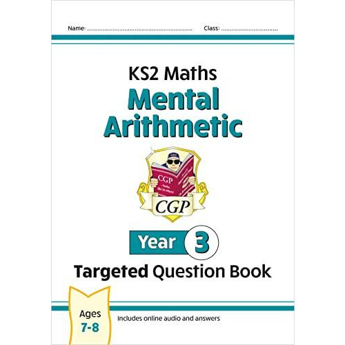 KS2 Maths Year 3 Mental Arithmetic Targeted Question Book includes Onl