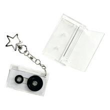 Miniatuur cassette-sleutelhanger met draagbaar ontwerp en-A