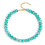 Handmade Long Beaded Strand Necklace Versatile-turquoise blue 1