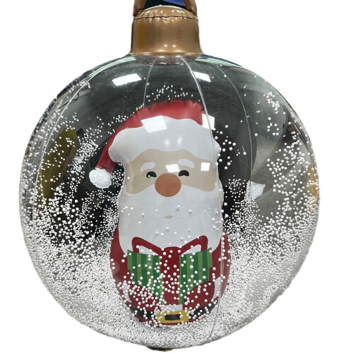 Avtoify PVC inflatable Christmas ball 60cm 2