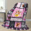 Fleece-pensjonsteppe for kvinner, 60 x 50 tommer 2