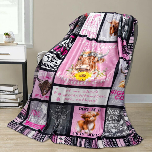 Fleece-pensjonsteppe for kvinner, 60 x 50 tommer 1