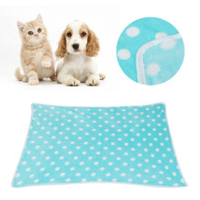 Kuschelige Hundedecke Blau 40x60 cm