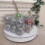 Silver Christmas Ornaments Set Mirror Ball Baubles 12 pcs 7