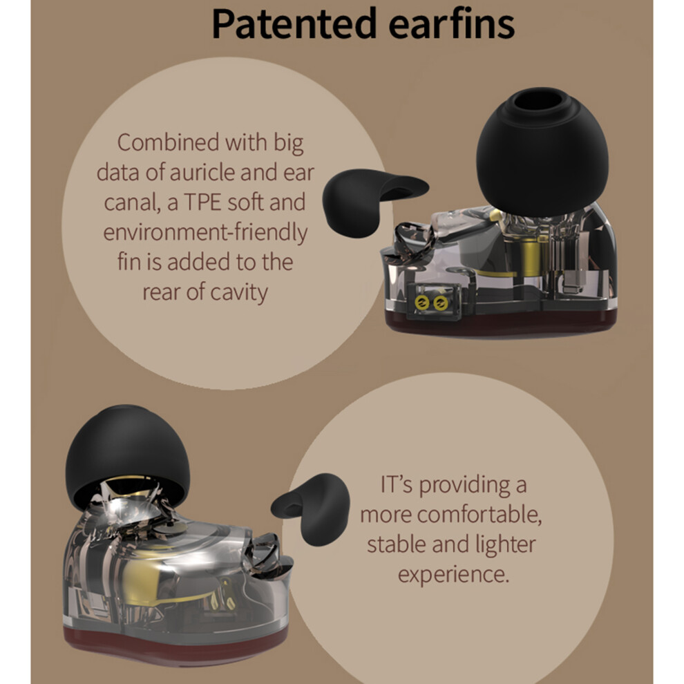 Ccz Coffee-Bean Comfortable Fit Earbuds 7340572933089