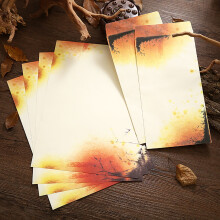 Retro Kawaii Envelopes Set 2PC Compatible with Standard