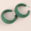 Acrylic Geometric Square Hoop Earrings C-Shape Candy Color 1