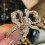Sterling Silver Curved Butterfly CZ Thumb Ring 4