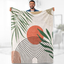 Couverture de retraite douillette en polaire 50 x 60 pouces