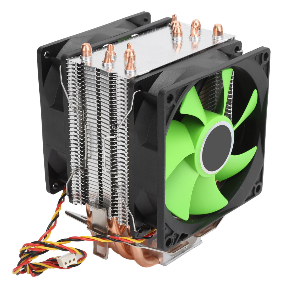 9Cm Cpu Heatsink Fan 3Pin Double Fan 7790334131855