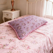 Taie d'oreiller en polaire à motif bohème 48 cm