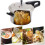 Stovetop Aluminium Pressure Cooker Large 13