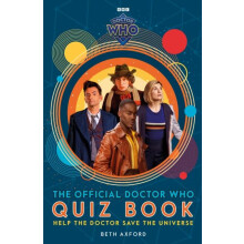 Doctor Who The Official Quiz Book by Beth Axford Hardcover Book