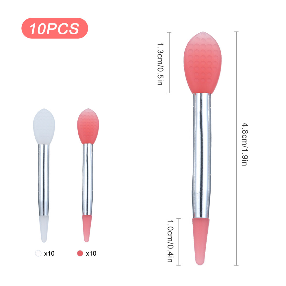 Double-Headed Silicone Lip Brushes 10