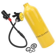 DIDEEP Portable 1L Scuba Tank Kit