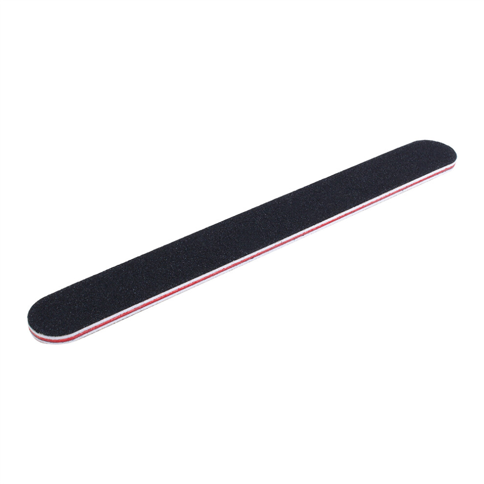 Straight Nail File 180 100 Grit Double