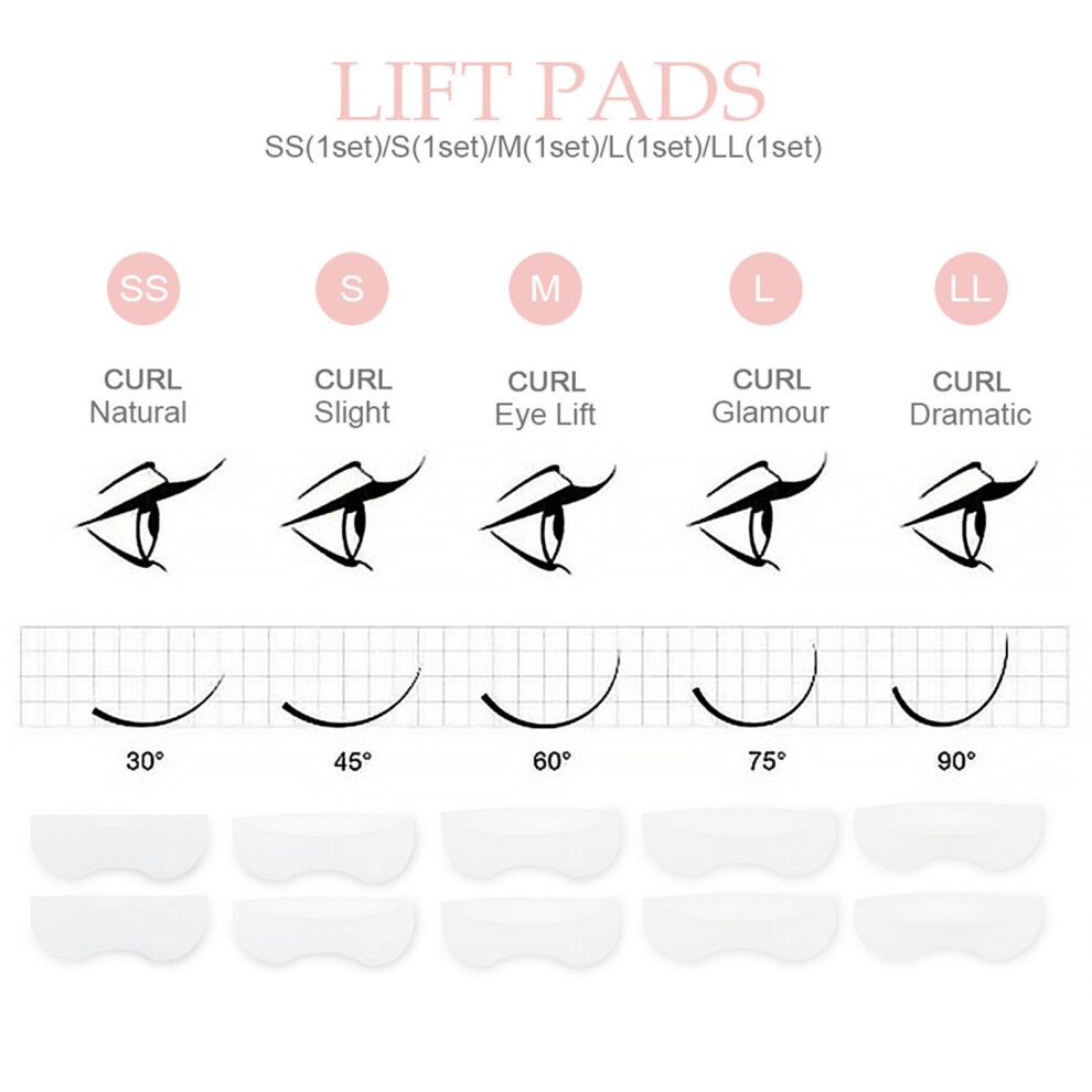 Salon Eyelash Perm Kit Curling
