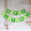 guirlande d'anniversaire arc-en-ciel (1 ensemble) 3