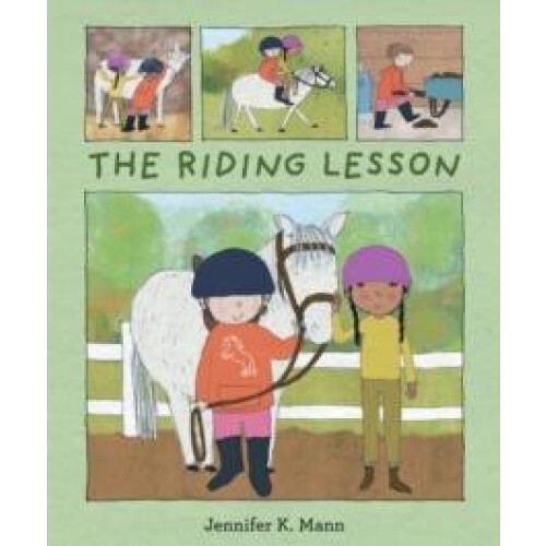 Riding Lesson by Jennifer K. Mann Paperback Book