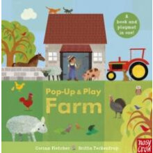 PopUp And Play Farm by Britta Teckentrup Hardcover Book