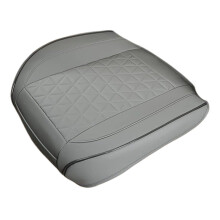 Universal Car Seat Covers Waterproof Leather Cushion with-Gray