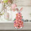 Pink Bunny LED Desktop Tree Ceramic Easter Decor 1