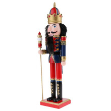Quebra-nozes tradicional de madeira, 38 cm (15 polegadas)