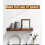 Wooden Floating Wall Shelf for Bathroom Shampoo Storage 6